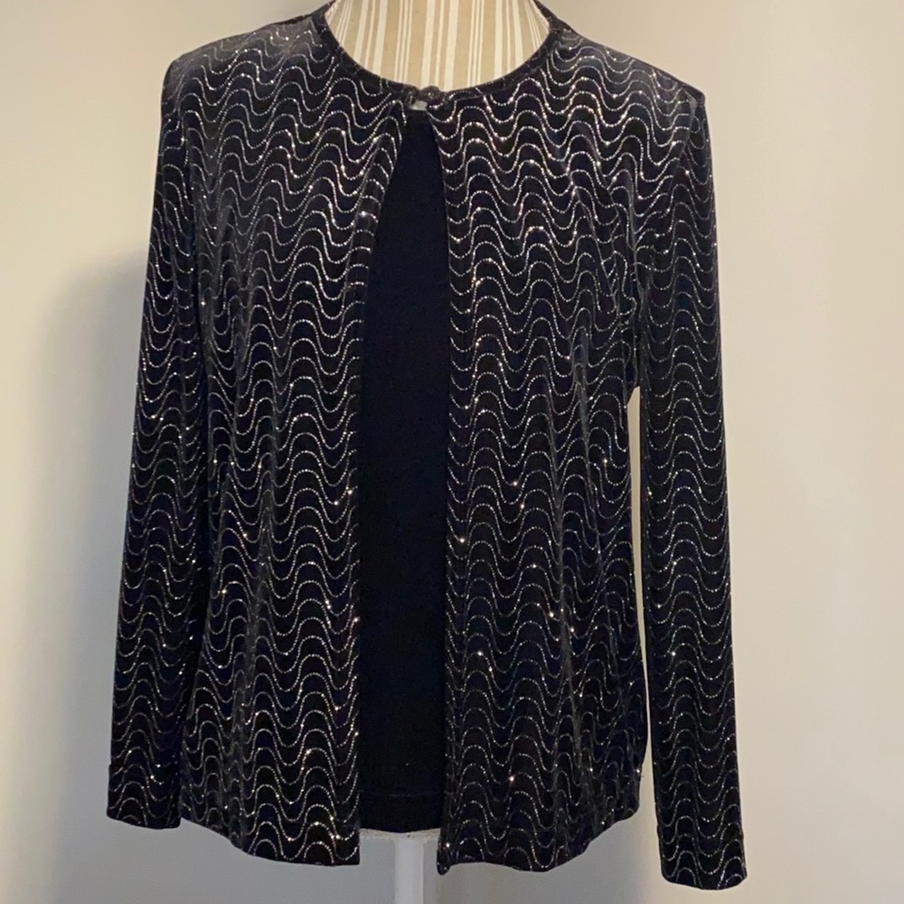 N Touch jacket with built in top small petite